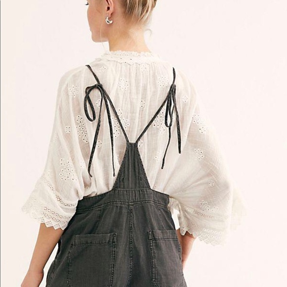 NEW Natural Sights Linen Shortall Free People $108 - Picture 3 of 7